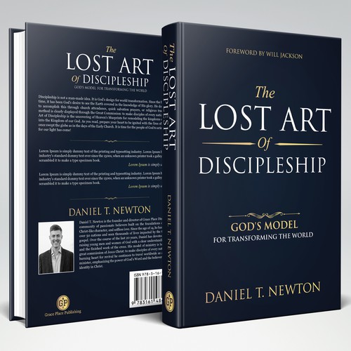 Life-Changing Book for Leaders & Young Adults: "The Lost Art of Discipleship" Design by @Ikrima_ArtStudio