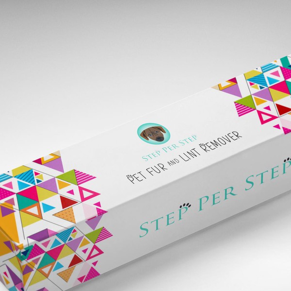 Design by CreativePool titled "Luxury Pet Hair and Lint Remover Box Packaging Design"