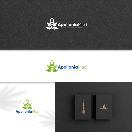 Logo - Where science meets nature. Whole human health Design by selodarma