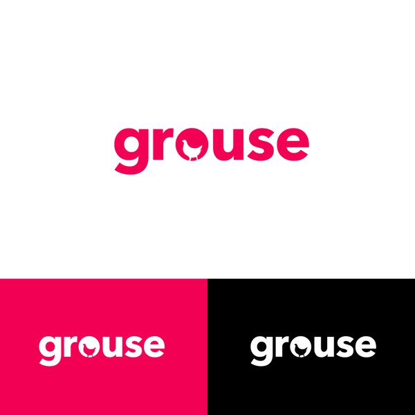 Design by D GFX titled "Grouse - Digital Marketing Agency"