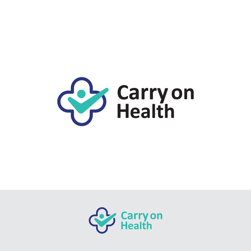 E-learning for health and wellness logo. Design by d_arvin