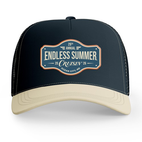 "Endless Summer Hat Patch 2026" winning  by Lala Design