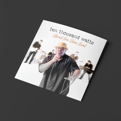 Design the album cover for a popular contemporary blues band Design by Milad Zehtab