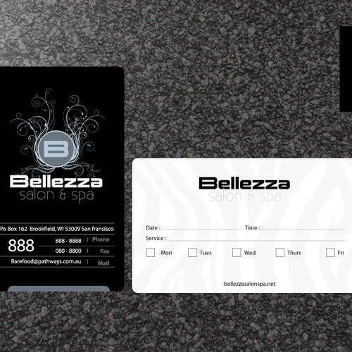 New stationery wanted for Bellezza salon & spa  Ontwerp door Budiarto ™