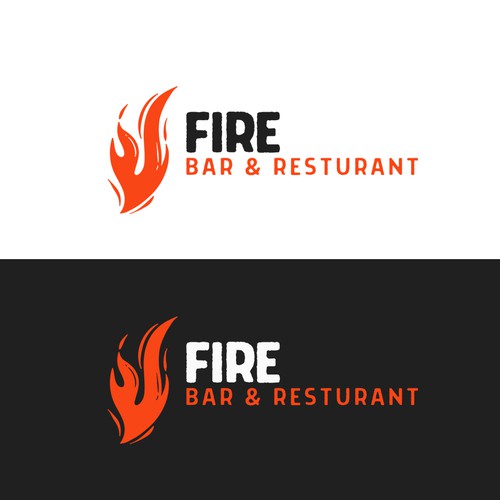 X-MEDIAさんのFire 🔥 Restaurant logo contestデザイン