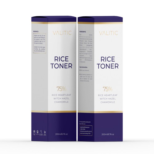 Design a cosmetics box to help people glow Design by interaksi