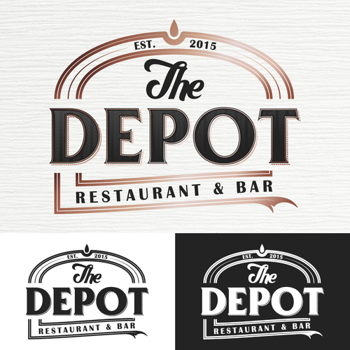 Creating A Logo For A Restaurant In A Renovated Train Depot Logo Design Contest 99designs