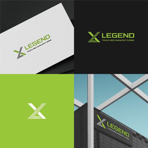 Legend X Truck Bed's Logo Design by Manu P C
