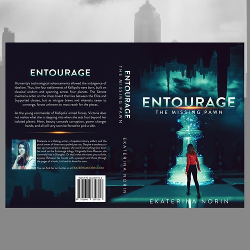 YA FANTASY COVER DESIGN Design by mihai313