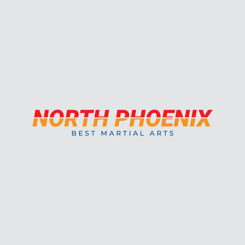 North Phoenix Best Martial Arts school logo-ontwerp door Apollo Studio™