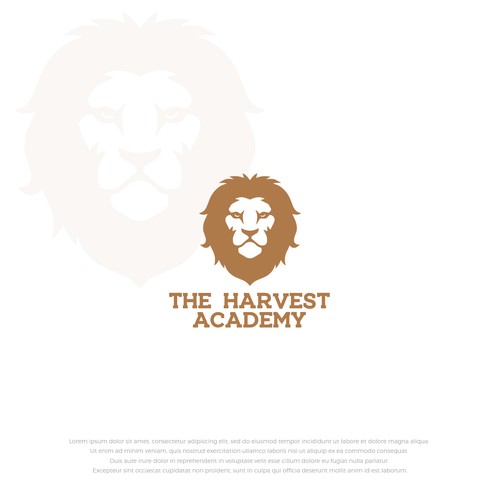 Harvest Academy Lions Mascot Design by Sarib siddiqui