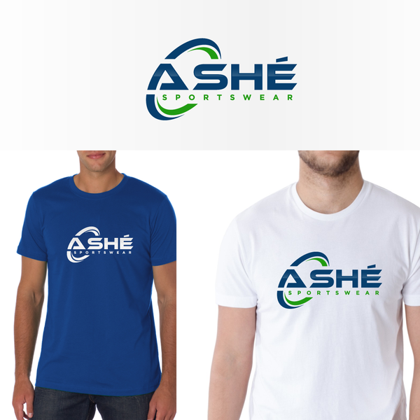 Design by Oncom™ titled "ASHE SPORTWEAR"