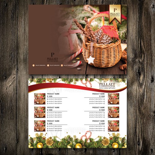 gift-basket-company-needs-a-christmas-gift-basket-brochure-brochure