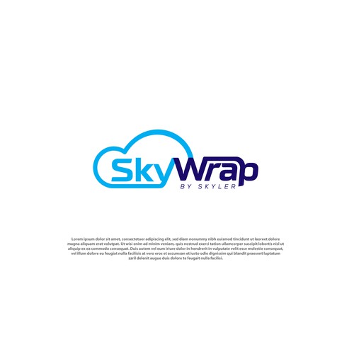 SkyWrap Logo Design by Sagittarius ♂