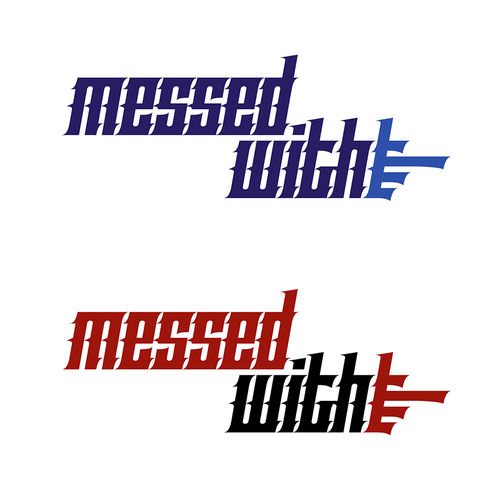 'Messed With' Logo Design Design by Ro Maselli