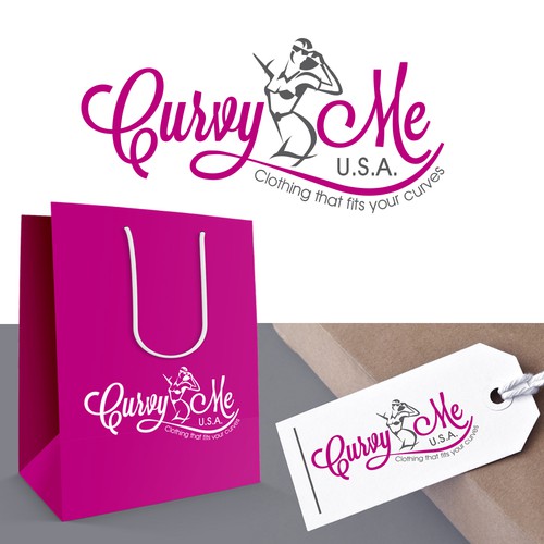 Crea el logo para marca de ropa para la mujer curvy de norteamerica. | Logo  design contest | 99designs