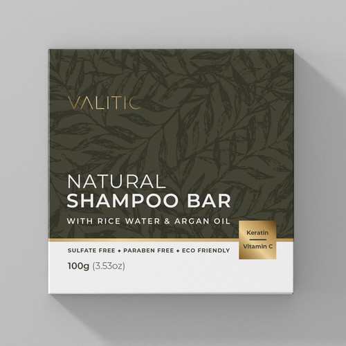 Design and luxury shampoo bar box Design by zzzArt