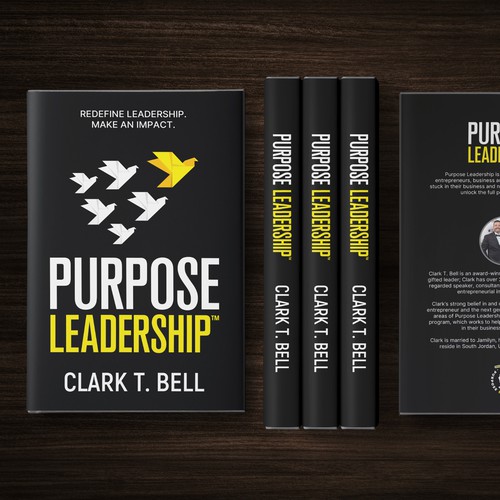 Purpose Leadership Book Cover Design by Aaniyah.ahmed