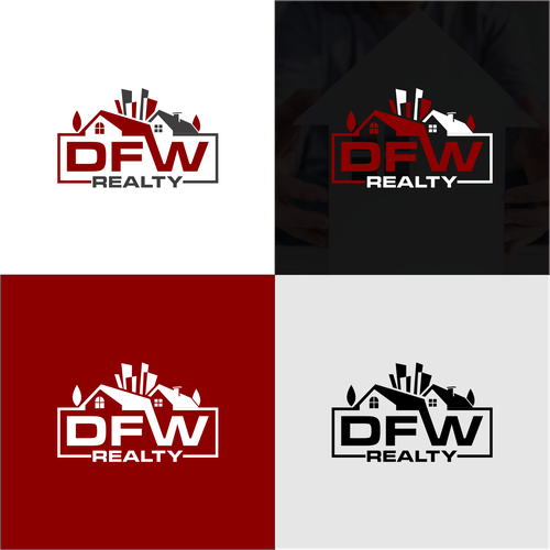 Real Estate Brokerage Logo for DFW Realty (DFW - Dallas-Fort Worth, TX) Design by Eniyatee