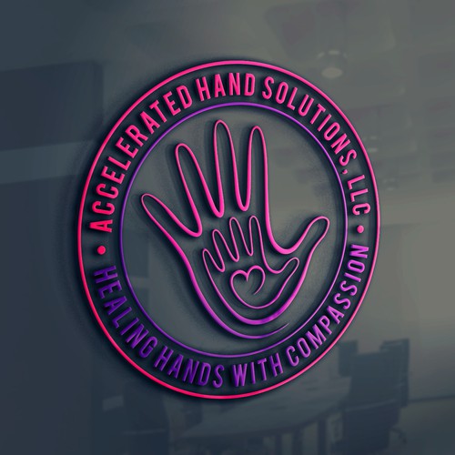 Design a logo for a specialty hand therapy clinic that creates compassion and healing Design by LightningMcQueen™