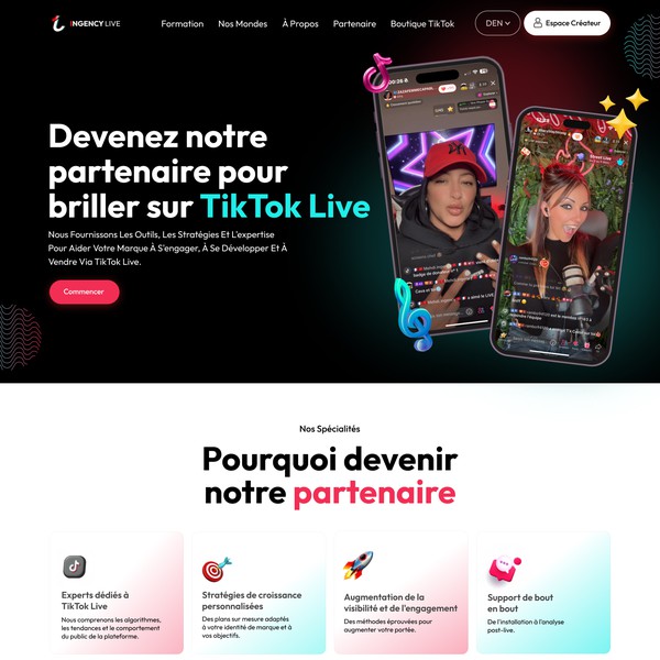 Fun Vibrant web design