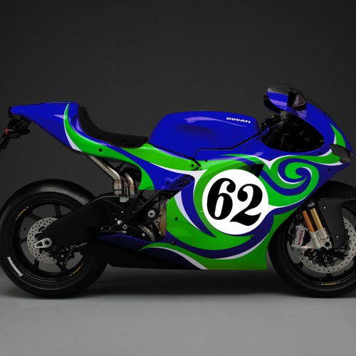 Design a Custom Ducati Desmosedici Motorcycle! Design by AlexBogomilov