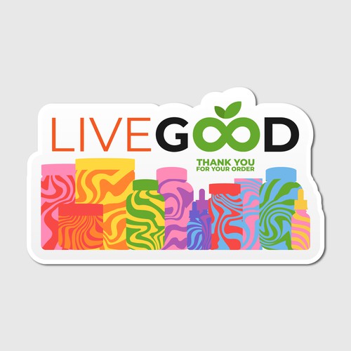 NEW - ***GUARANTEED PRIZE*** MULTIPLE WINNERS - Sticker for Supplement Brand Design by Digital Man ✅