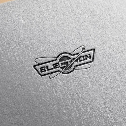 Newlogo designwith the electron drawn as a solid logo Design réalisé par Mr.CreativeLogo