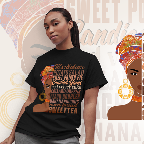 Soul Food/Foodie Themed T-Shirt Designs Design von MaryRay