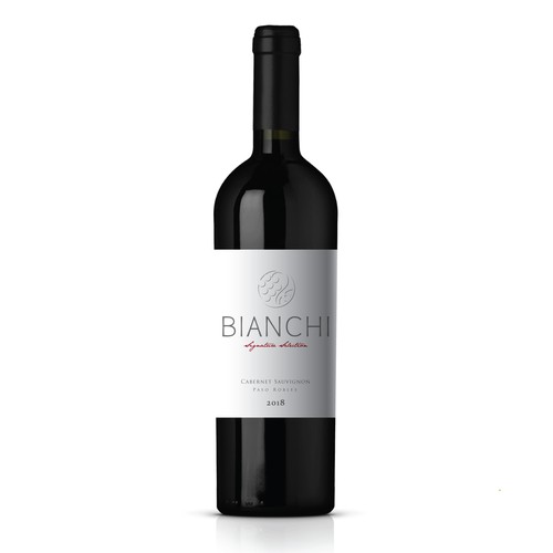 Bianchi Wine Label Design by Dragan Jovic