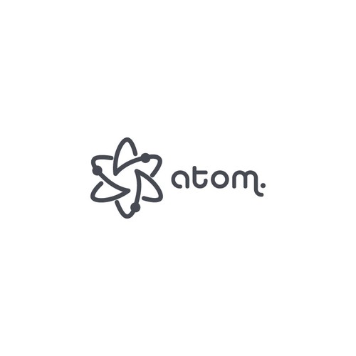Create Atom Symbol In Shape of Letter "S" Design von Design.artz Studio