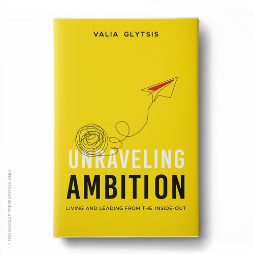 Create a cover for a book about leadership and unraveling your ambition! Design by Klassic Designs