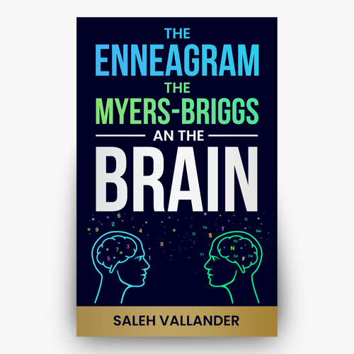 Personality and the Brain (book cover) Design by Hisna