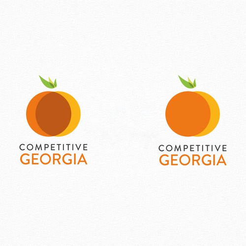 Create a logo using the state of GA as the main image underlying the
economic strength of diversity Design réalisé par Jilldreamer