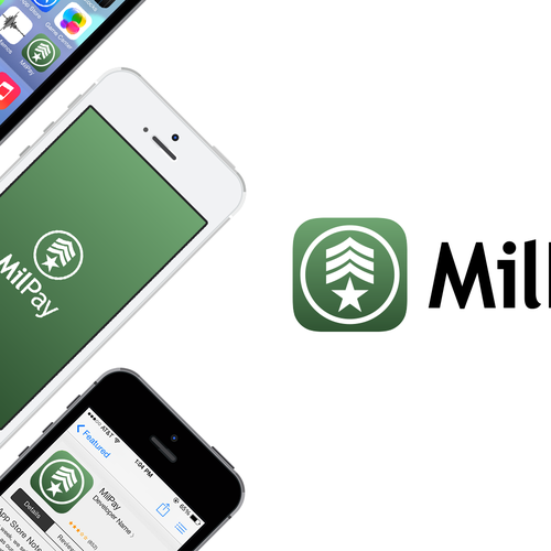 Create a winning logo for a new military financial mobile app! Design by Pippo Franco