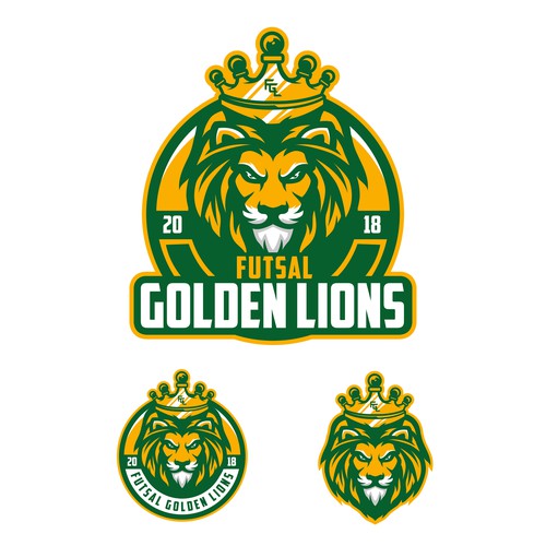 Futsal Golden Lions Indoor Soccer Needs A New Modern Logo Logo Design Contest 99designs