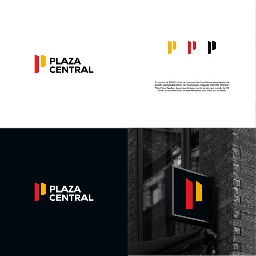 Logotipo Plaza Central Design by spARTan