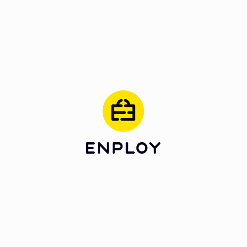 Create a modern logo for Enploy Recruitment Agency. We match ...