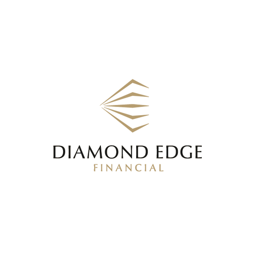 Create an elegant, understated luxury logo for Diamond Edge Financial Design by Lazar Bogicevic