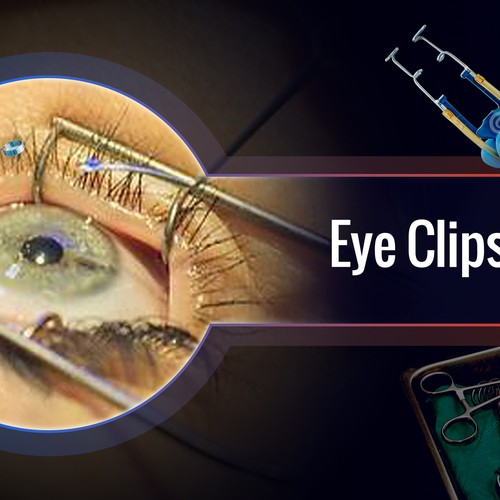 Powerful Design for an Eye Surgery YouTube Channel "Eye Clips and Quips" Design by Akashganga