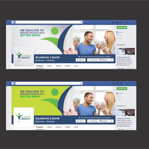 Facebook cover contest entry by CREATIVE NINJA ✅