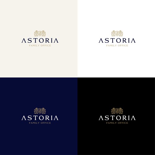 "ASTORIA Family Office — Enduring Identity for Ultra-High-Net-Worth Families" winning Business card