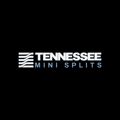 "Modern, premium logo for Tennessee mini-split specialist" winning Business card
