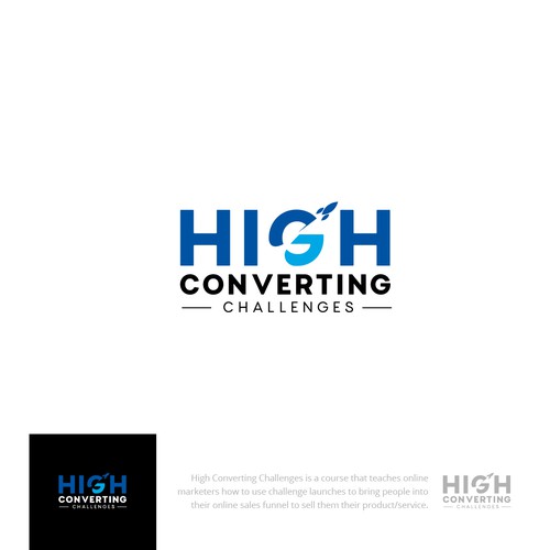 High Converting Challenges logo needed Design by rinsku