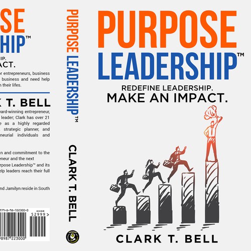 Purpose Leadership Book Cover Design by Bigpoints