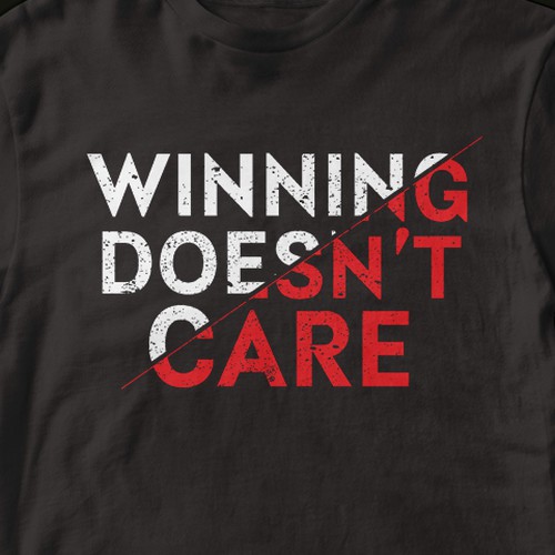 Motivational quote design to launch a new clothing brand. Design by MariaSay