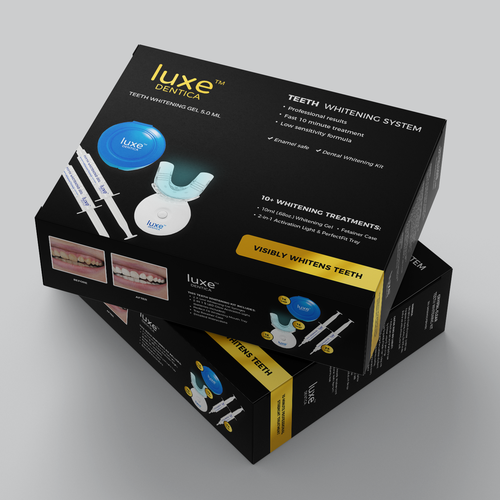 Teeth whitening packaging Design by Martina ^_^
