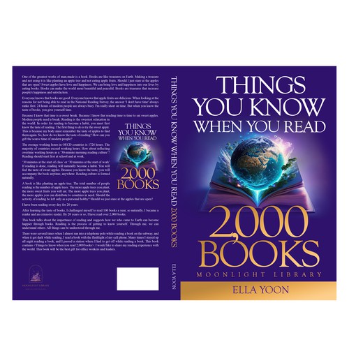 Designs | Book Cover Design for a Book About Reading | Book cover contest