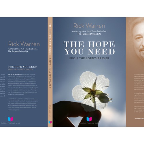 Design Rick Warren's New Book Cover Diseño de 'zm'