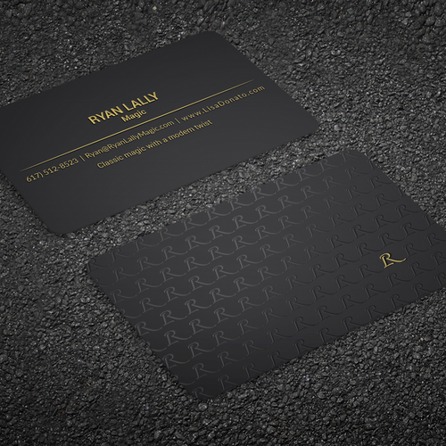 Design a magician's business card Design by Branding_BD